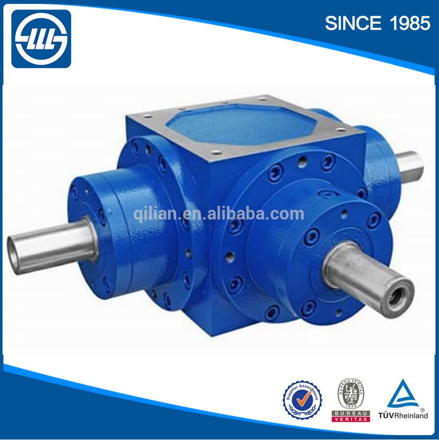 T Series helical cone reducer 90 degree gearbox